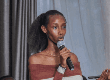 Team member, Abigael Zawadi