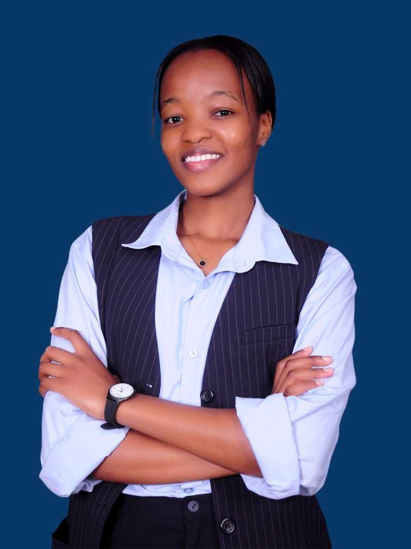 Team member, Sharon Wangui