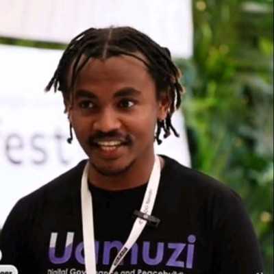 Team member, Antony Gakuru